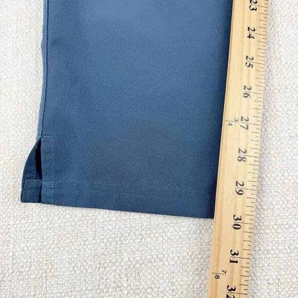 FIGS Yola Yoga Waistband Scrub Pants Womens Small Blue Dark Harbor W22SW2023 - Picture 13 of 16